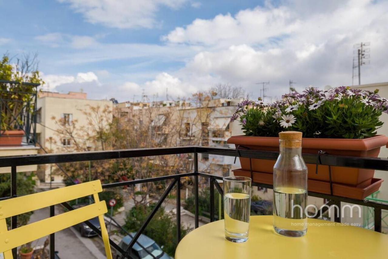Renovated Homm Apartment In Lycabettus, Pitanis Str Афины Экстерьер фото